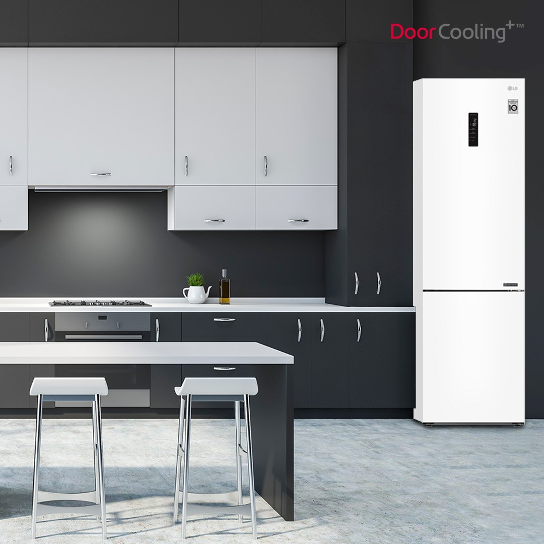 Інновації в холодильниках LG Door Cooling +